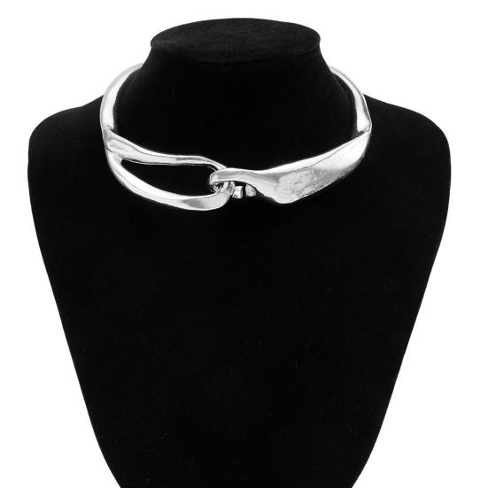 Women Chunky Necklace Dainty Choker Necklace Hypoallergenic Choker Jewelry Gift for Her Birthday Anniversary Gift