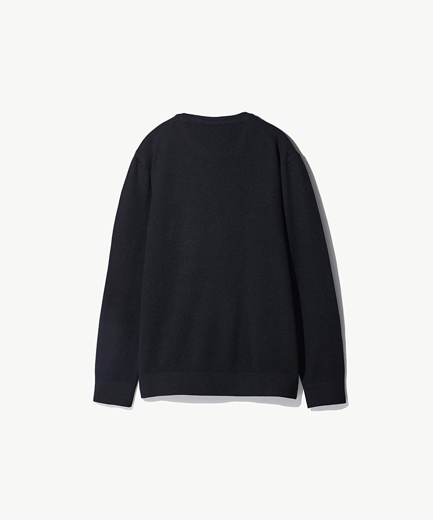 STCO Diems Soft Touch Round Knit Black (Classic Fit)_Dktwz05Csb