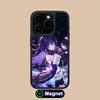 HSR Seele Matte Surface Magsafe Mobile Phone Case for iPhone 17 16 15 14 13 12 11 Air Pro Max Plus Colorful Cover