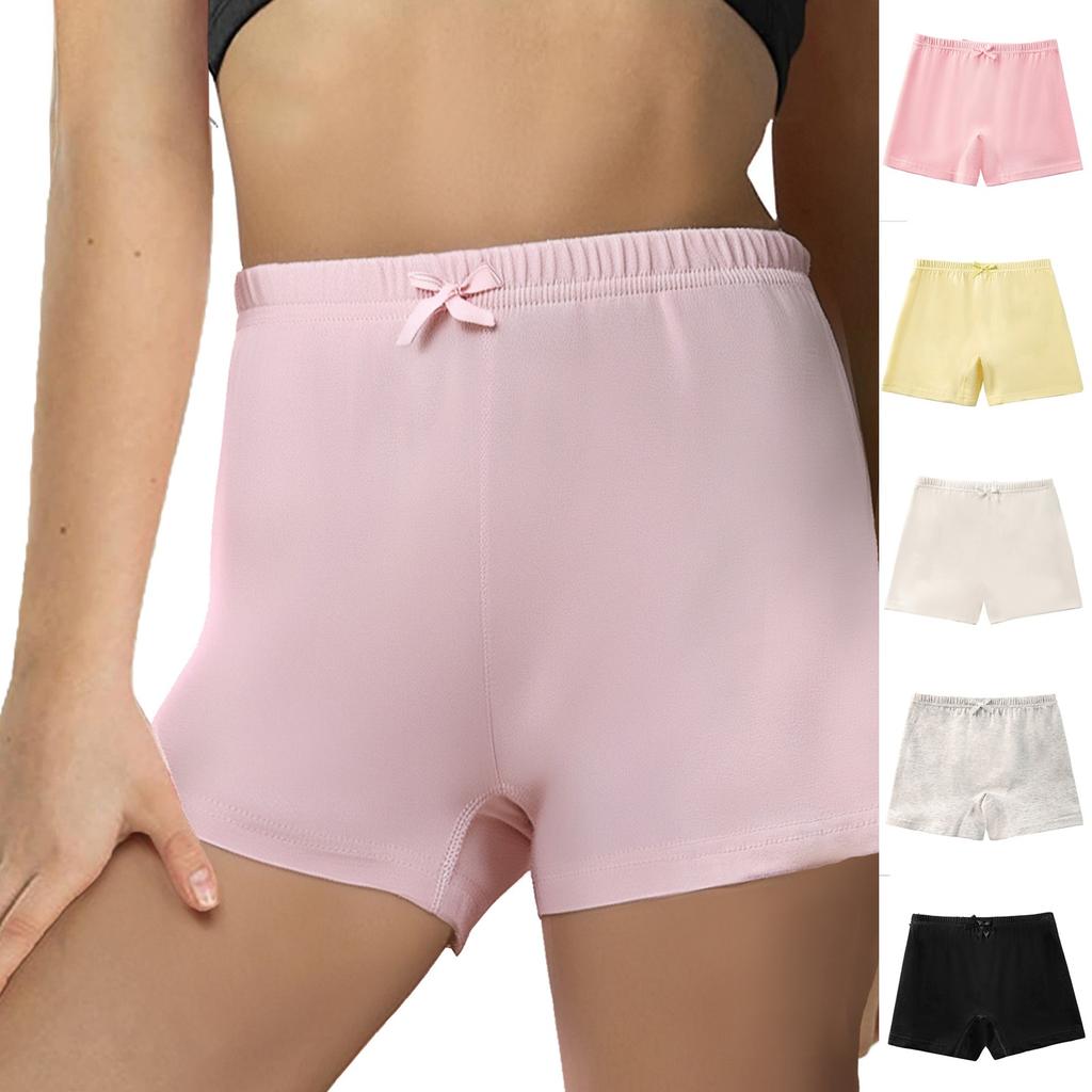 Dziewczęce letnie spodnie bezpieczeństwa z trzema punktami i legginsami