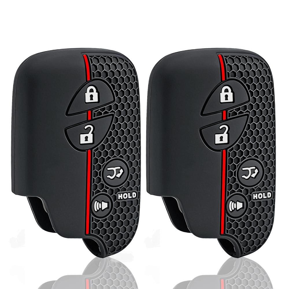 4Buttons Remote Silicone Key Fob Cover Case Keychain For Lexus Ct200H Gx460 Is250 Is350 Rx450H Es330 Es350 Ls460 Gs300 450H 460H