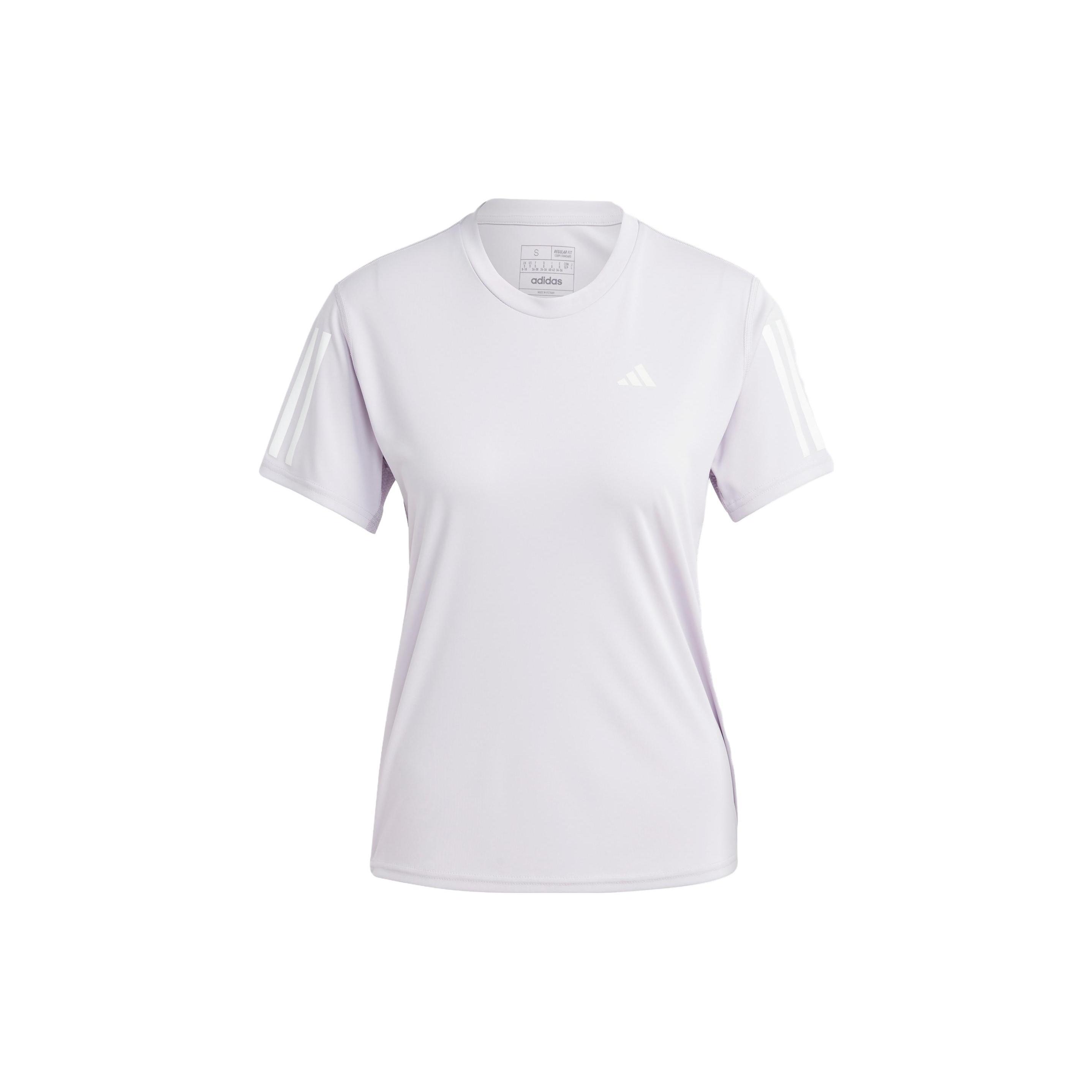 (WMNS) adidas Own the Run T-Shirt Asia Sizing  Purple  Women s IC5192 S
