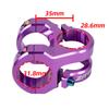 ZTTO MTB 35mm Stem Bicycle Forged Aluminum Alloy Stem High Strength 0 Degree Durable Side Lock for 28.6mm Fork 31.8mm Handlebar