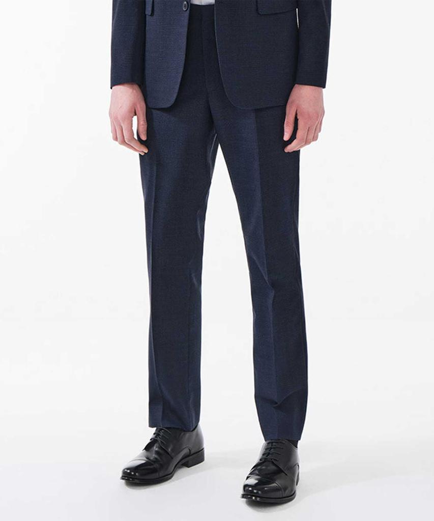 Stco Summer Wool 49 Micro Pattern Suit Set Navy (Classic Fit)_Ssjub56Set