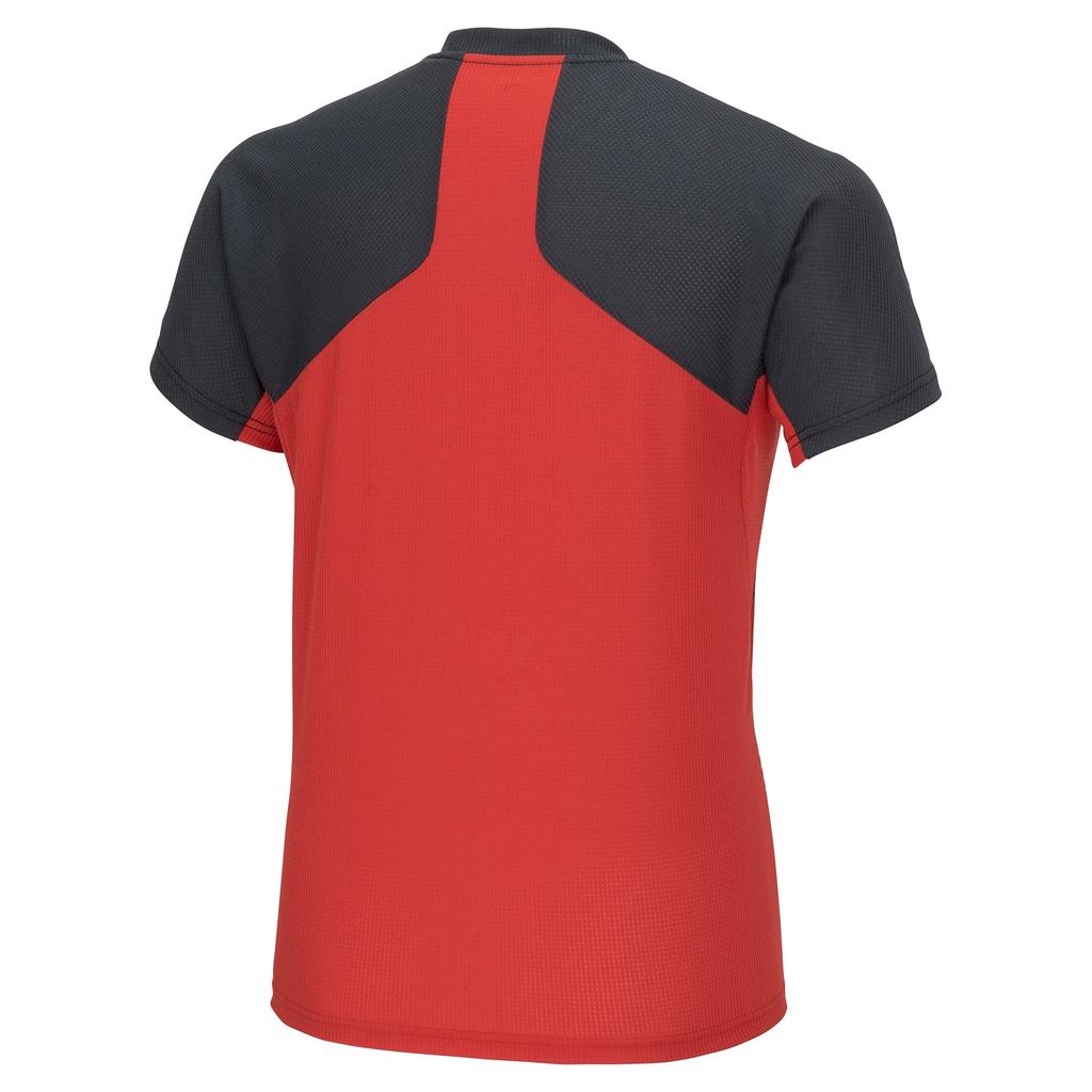 Mizuno MTC Practice Short Dry Highly Track Field Size S Shirt, Sleeve, Aeroflow, Breathable, & Wear, U2MAA011, Red,