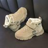 Boys' and Girls' Four-Season Velvet Snow Boots - Warm, Durable, and Perfect for Autumn