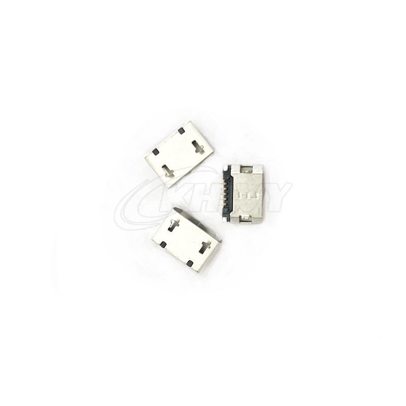 Tape-Packaged Edgeless Flat USB Micro Pin Female Socket