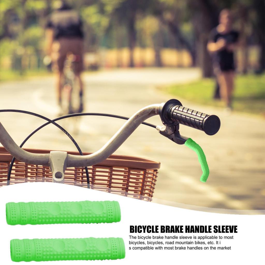 Brake Lever Grips - Anti-Slip Brake Handle Sleeve - Universal Silicone Brake Levers for