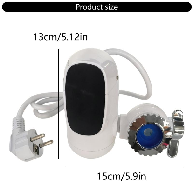 Rubinetto Elettrico Pratico Rotante Istantaneo Acqua Calda Conveniente per Cucina e Bagno con Riscaldamento Rapido