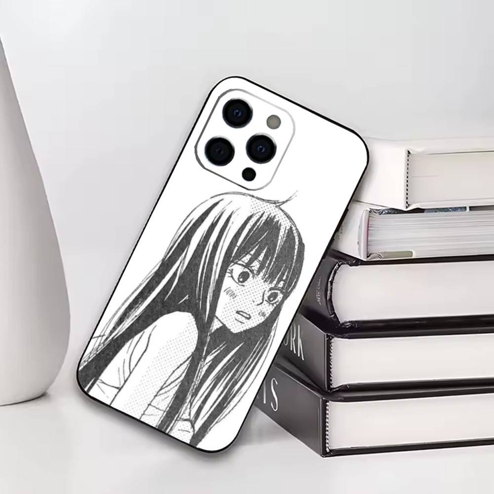Kimi ni Todoke Phone Case For iPhone17,16,15,14,13,12,11 Plus,Pro Soft Silicone Black Case