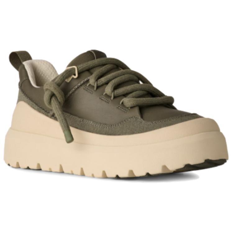 UGG Heritage Leather Módní ležérní nazouvací boty Pánské tenisky Světle zelené 1170910-MBF