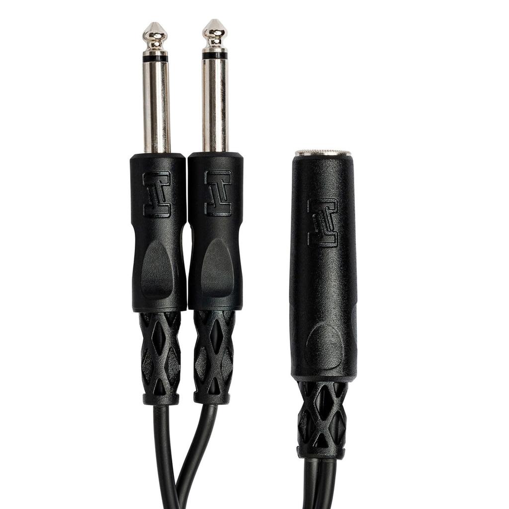 Hosa Y Cable Mono F To Dual Mono M YPP-106