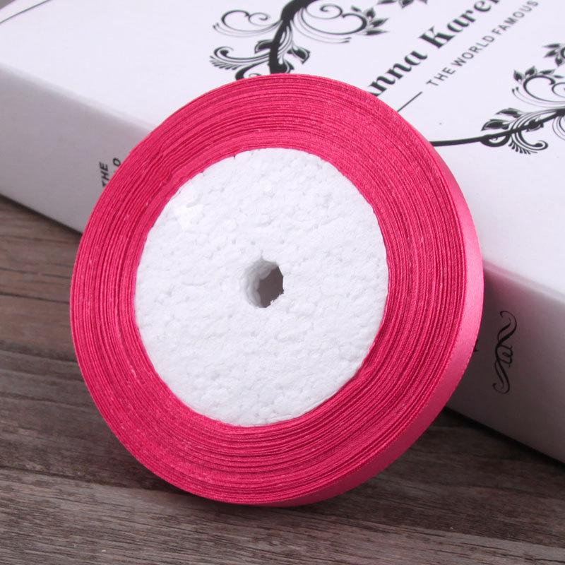 Panglică împletită din satin auriu de 1 cm, bandă de pânză de mătase de 10 mm pentru ambalaje de Crăciun și împachetarea cadourilor