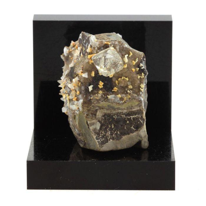 Pierres et Minéraux. Septaria, Quartz Diamant. 282.8 ct. Ribiers, Hautes-Alpes, France. Rare.