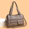 Fasjonabel Enkel og Stor kapasitet Crossbody-veske Casual Reise Tote-veske