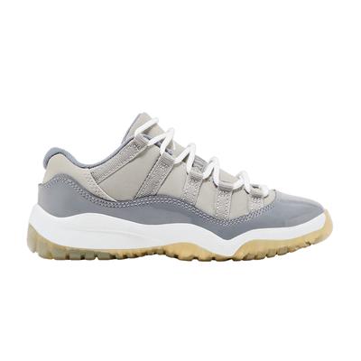Buty dziecięce 11 Retro Low Cool Grey (PS) Średni Szary/Biały-Dymny Szary