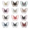 10Pcs DIY Craft Tassel Edge Polyester Apparel Fabric Lace Trim Sewing Accessories Water Soluble Lace