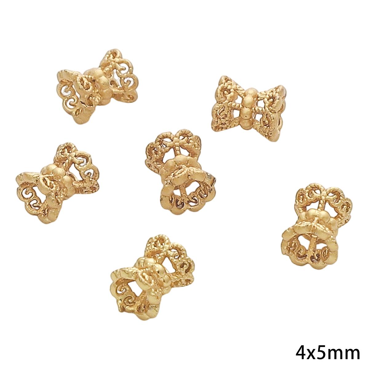 

Медные бусины с древним методом, песочные и золотые разделительные бусины для изготовления ювелирных изделий своими руками, аксессуары для рукоделия 03 4x5mm