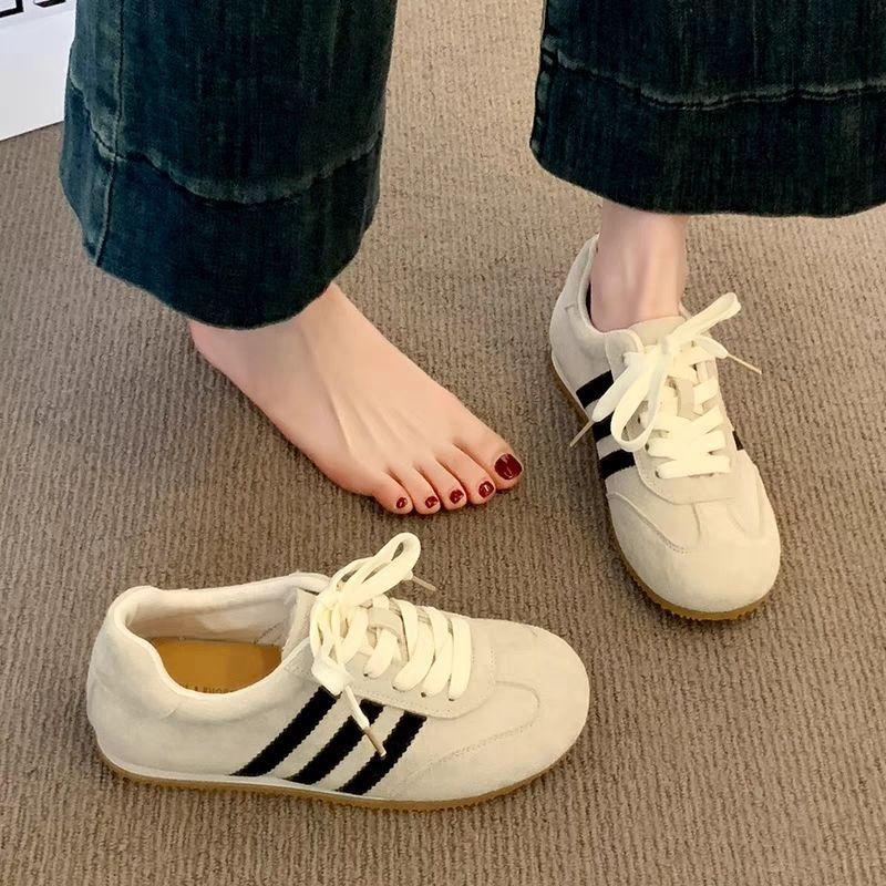 

2025 новая модная универсальная повседневная обувь весна новые серые спортивные туфли женские Майяр легкие немецкие кроссовки прилив 40 бежевый