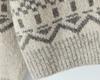Women's Retro Color-Block Jacquard Knit Cardigan for Autumn/Winter