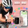 For Android iOS Smart Watch 2.01" Full Touch Screen Bluetooth Call Heart Rate Waterproof Sports Bracelet Smartwatch Women