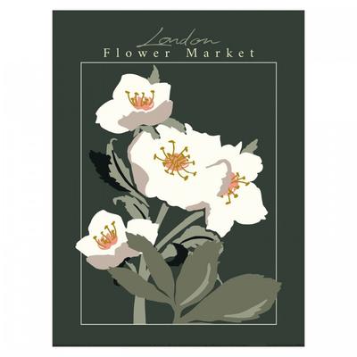 Annick Flower Market London Print
