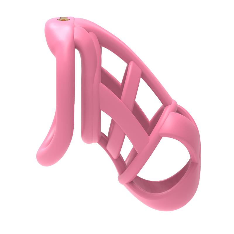 Male Penis Chastity Cage Set Mini Small Long Bird Chastity Cage With 4 Cock Rings Penis Lock Bondage Slave Man Sex Toy