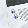 Silver Earrings with Cubic Zirkonia (60001722)