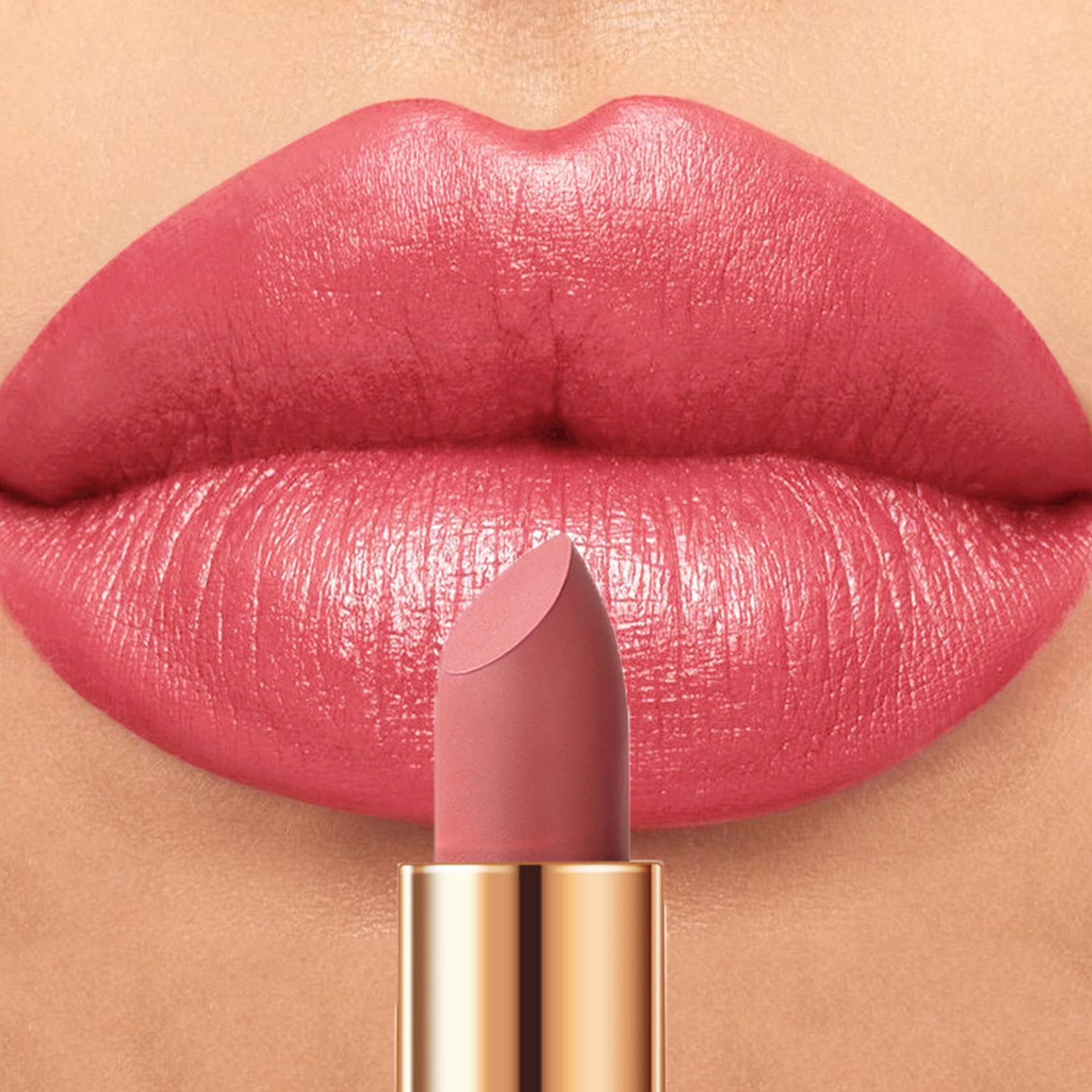 Sexy Nude Rode Lippenstift Ultra Mat Fluweel Langhoudend Vrouwen Schoonheid Hydraterend Niet-plakkend aan Beker Waterdichte Lippenstift Lip Cosmetica
