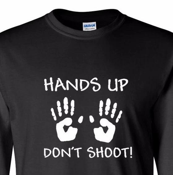 Hands Up Don t Shoot Shirt Equality Protest Tee Civil Rights Justice TShirt 3XL
