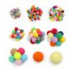 In Stock: High Elasticity Fluffy Polyester Hairball for DIY Handmade Clothing Accessories