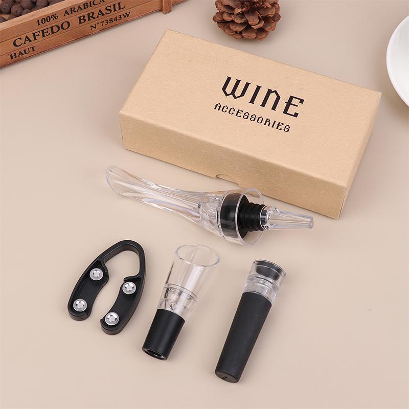 Wine Aerating Pourer Spout Decanter Magic Wine Decanter Wine Aerator Quick Aerating Pouring Tool Pump Portable Filter