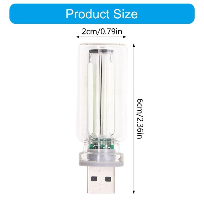Mini LED Bulb Lamp for Car Bedroom USB Car Night Light Atmosphere Light LED Lighting Retro Inspired Auto Mood Lamps