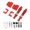 2 Pcs Rear RC Shock Absorber Aluminum Alloy 1/12 Scale RC Rear Shock Damper for MN82 LC79 MN78