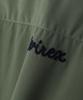 AVIREX ZIP UP WORK SHIRT 25(WEB&DEPOT Exclusive) Short Sleeve Shirt Men's M Olive 783-5123022