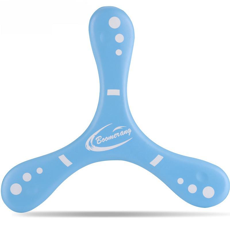 Toys Sports Soft Boomerang Toy Three-leaf Cross Outdoor Flying Disc Games Adult-kids Interactive for Decompression Children Gift
