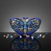 Strictly Selected Butterfly Diamond Evening Clutch Bag with Magnetic Clasp Hollow Design Women's Banquet Dress Dinner Bag 20 Cm