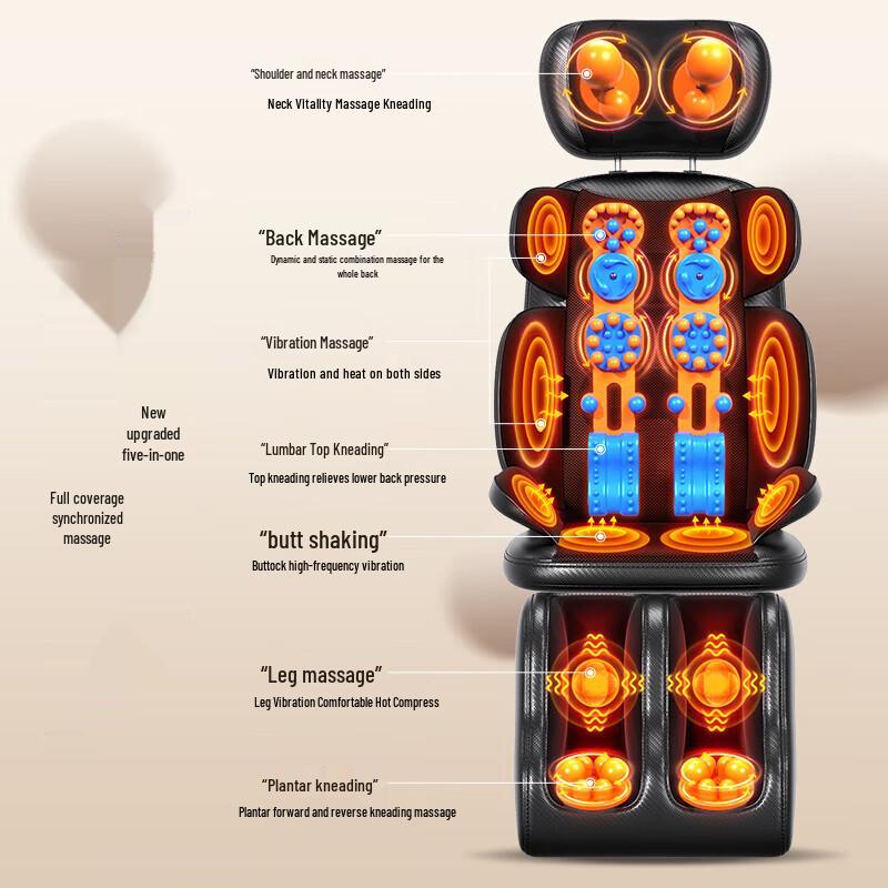 AUX Waist & Back Home Massage Cushion