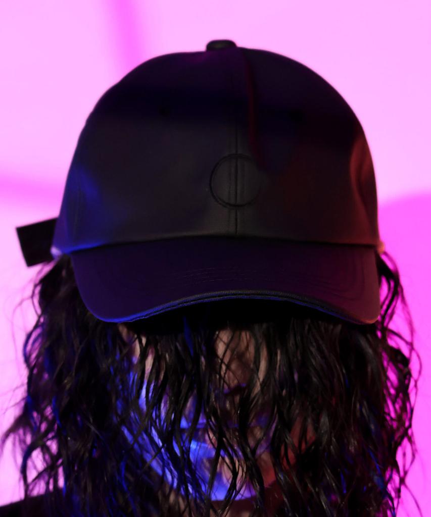 Beulleseudeubyulles Hyper Oversized Void Ball Cap _Black/Coated Black