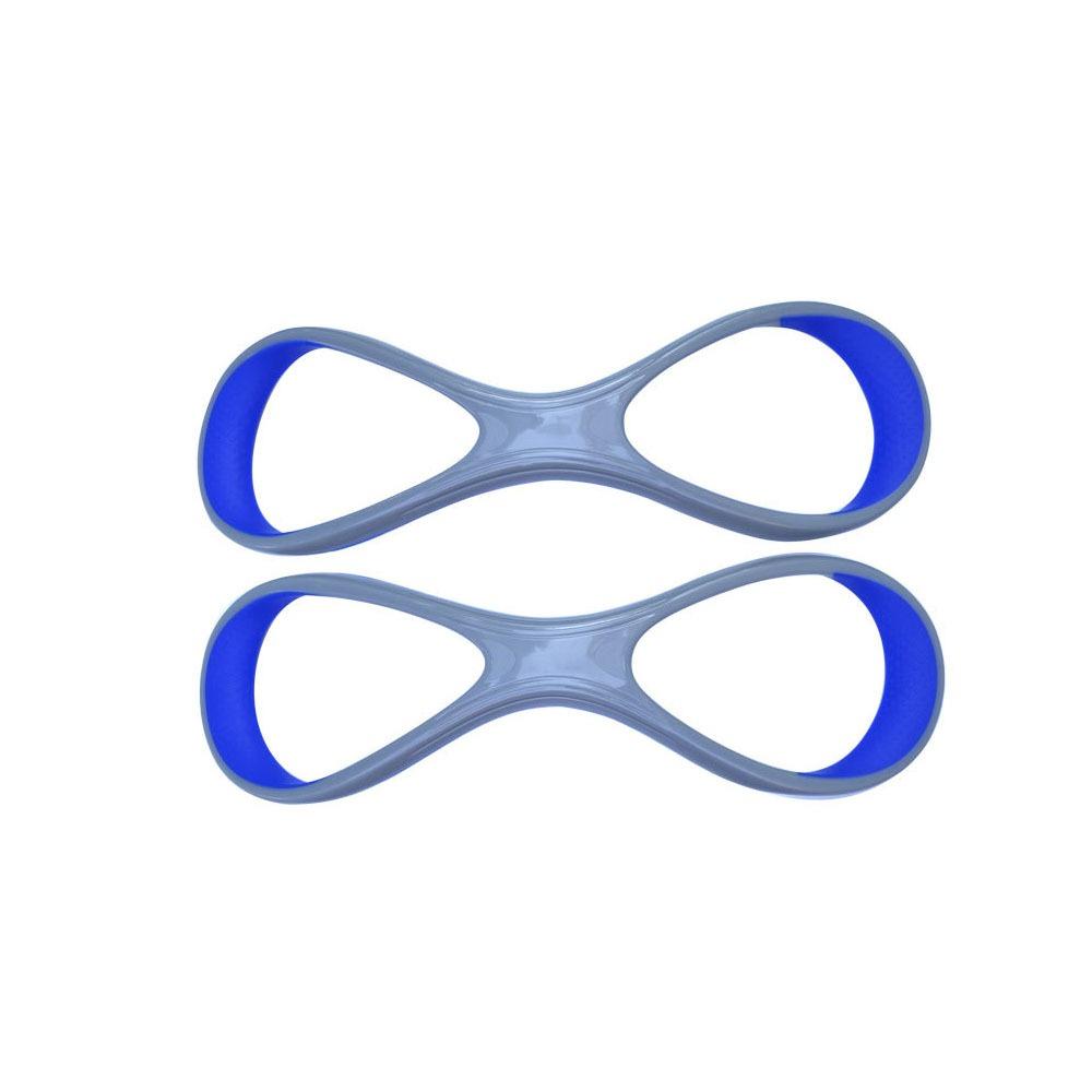 High Elbow Design Swimming Paddles 8 Shape Webbed Glove Swim Training Paddle  Professional Use