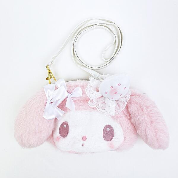 Sanrio My Melody Plush Sacoche Pouch Shoulder Bag