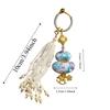 Horse Chinese Traditional Key Chain Luxury Embroidered Cat Key Ring Brocade Gourd Pendant  Daily