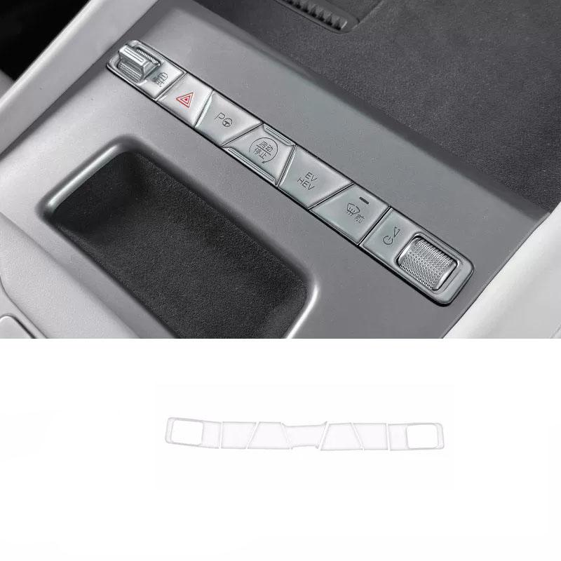 For BYD ATTO 3 EVO Yuan Plus 2026 2027 Central Control Button Sticker Panel Drip Protective Film Interior Styling Accessories