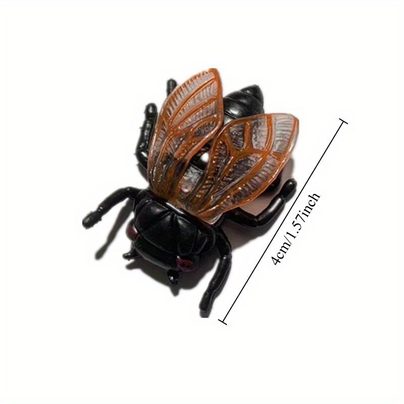 10pcs Simulation Cicada Novelty Ornament Model Ornament Office Furniture Ornament Statues Home Decoration Accessories