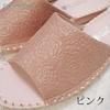 Pansy Women's Slippers, Indoor Shoes [8691] Pink, Size L (24-24.5cm)