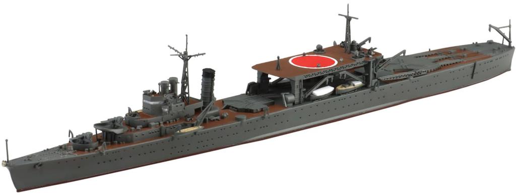 Aoshima Bunka Kyozaisha Waterline Series 549 Japanese Navy Midget Submarine Tender Chiyoda Plastic Model (AOSHIMA) 1/700 No. (Ship)