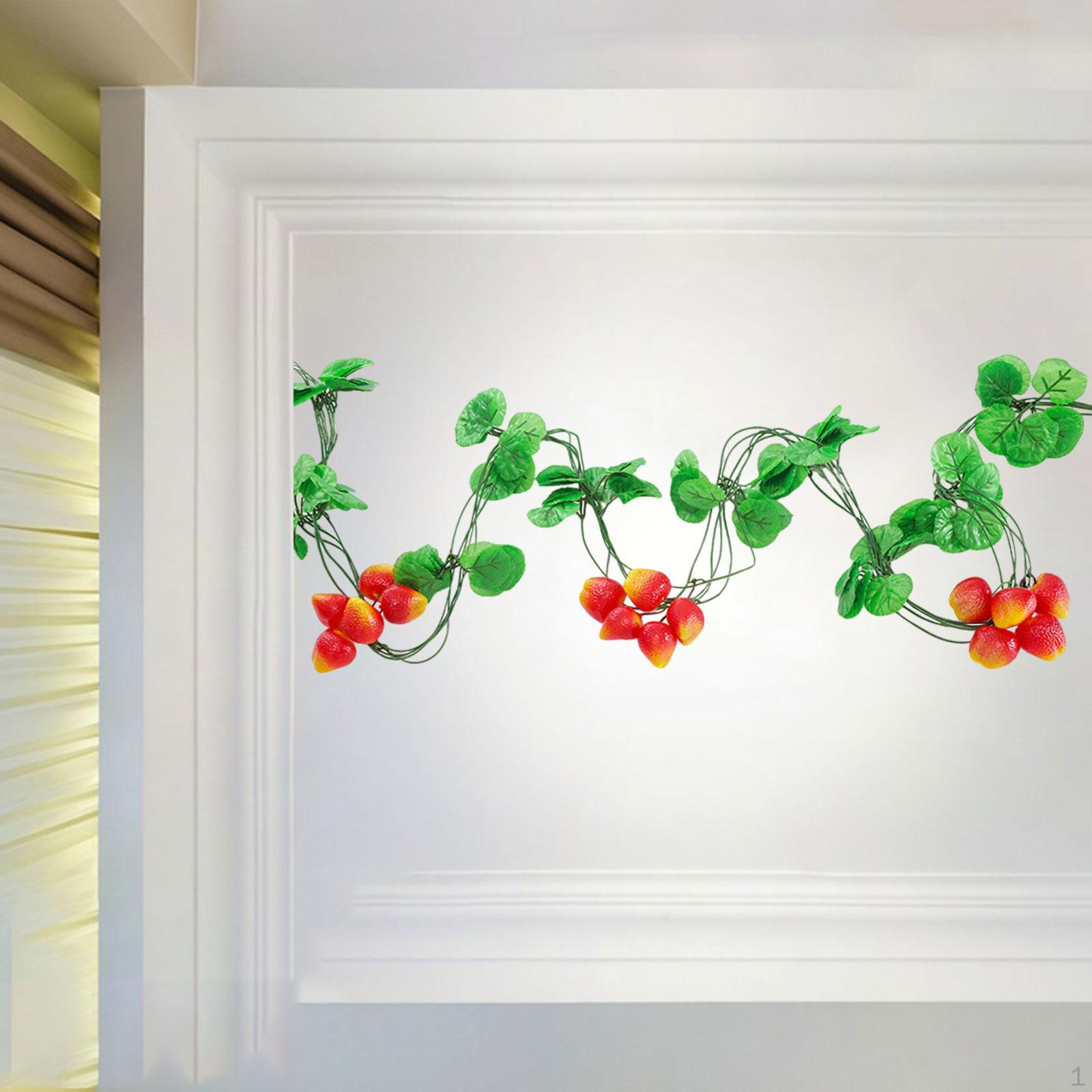 

Набор искусственного декора зеленой листвы для дома и мероприятий Strawberry