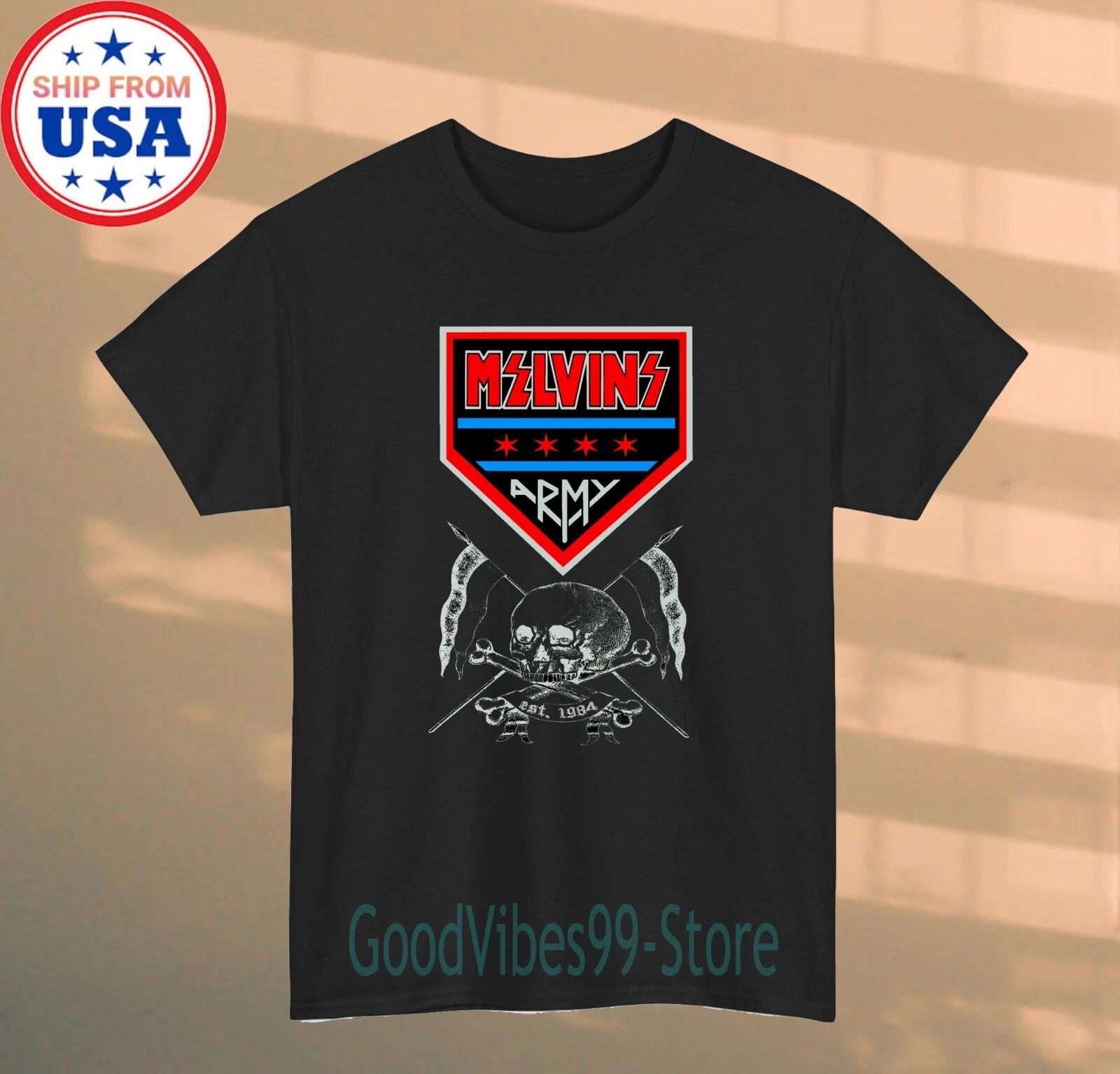 Melvins Army Men s Black Size S-5XL 2XL