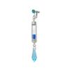 Vanitas no Carte Crystal Hourglass Dangle Earrings