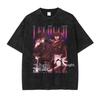 Code Geass Lelouch T Shirt Anime CC Oversized Vintage Washed T-shirts Retro Manga DTG Print Unisex Short Sleeve Casual Streetwear Tops